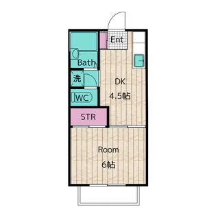 KYハイムE棟【1階】の間取り