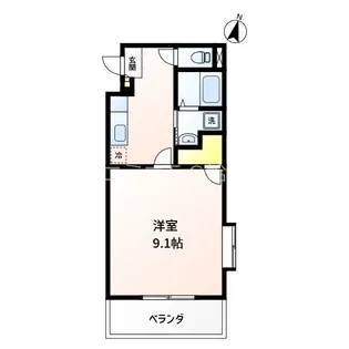 鹿児島県姶良市東餅田【マンション】の間取り