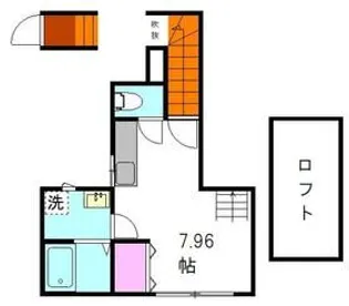 ボナールII【2階】の間取り