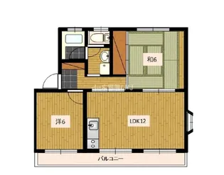 エステートI【1階】の間取り