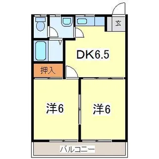 ペアレントハウスA【1階】の間取り