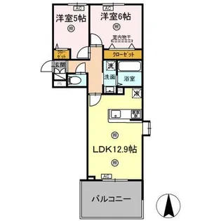 ペスタヴィラ首里【1階】の間取り