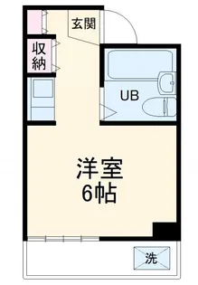 フローレンス山手【1階】の間取り