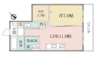 (シニア限定)へーベルVillage東千葉~東千葉ヘーベルヴィレッジ~【3階】の間取り
