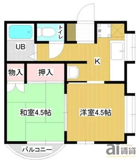 埼玉県朝霞市宮戸2【マンション】の間取り