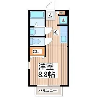 パークレジデンス泉ヶ丘【2階】の間取り