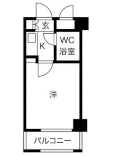 クリオ石川台壱番館【4階】の間取り