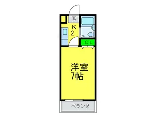 シティーメゾンフェニックスIII【1階】の間取り