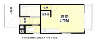 フィオリーナ【1階】の間取り