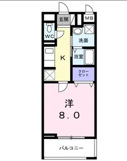 東京都練馬区大泉町2【マンション】の間取り