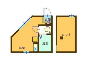 ユナイト羽沢カンペリオ【2階】の間取り