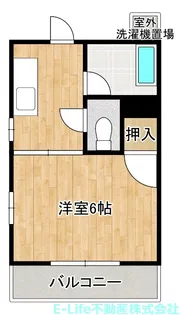 Prosper水前寺【3階】の間取り