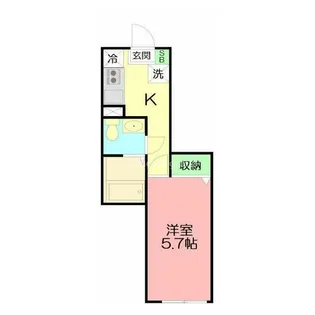 ダイヤモンドテラス鵠沼海岸B【1階】の間取り