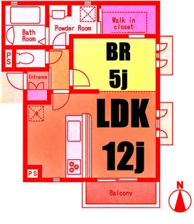 Nuage本牧元町【2階】の間取り