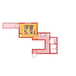 ベスト上星川【3階】の間取り