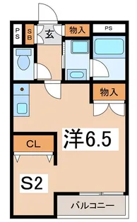 ハイツ佐野【2階】の間取り