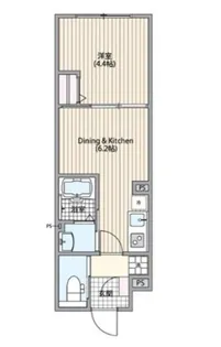 エルファーロ三軒茶屋VI【3階】の間取り