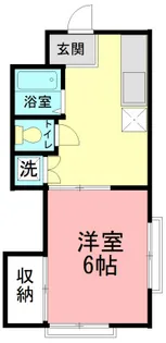 リフレコデラ湘南A【1階】の間取り