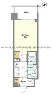 BluRocK東神奈川【6階】の間取り