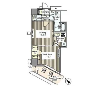 MY TOWER RESIDENCE マイタワーレジデンス【16階】の間取り