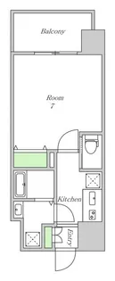 BPRレジデンス福島【14階】の間取り