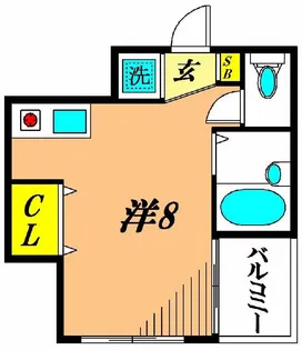 メゾンド・ミサ【3階】の間取り