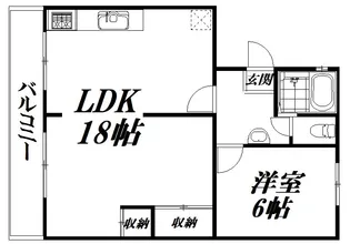 静岡県浜松市中央区萩丘2【マンション】の間取り