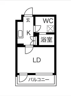 kinomori代々木上原【2階】の間取り