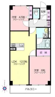 シャレーナ藤が丘【3階】の間取り
