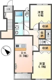 セレーナ【2階】の間取り