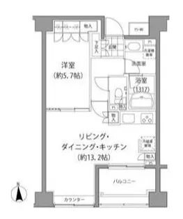 エーデル練馬【3階】の間取り