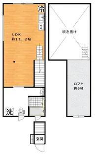 ラカーサ北沢【2階】の間取り