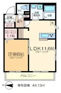Shamrock2【2階】の間取り