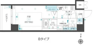ZOOM市谷本村町【3階】の間取り