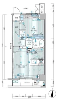 メインステージ菊川【7階】の間取り