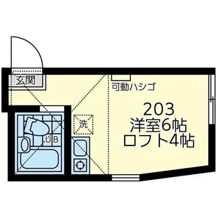 ユナイト山手ルベール【2階】の間取り
