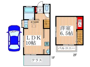 東京都西東京市北原町2【一戸建】の間取り