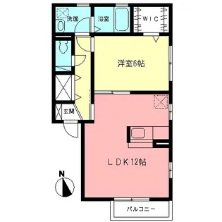 コンフォール【2階】の間取り