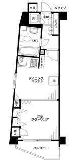 日神パレステージ西池袋公園【7階】の間取り