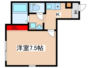 Novena Hills【3階】の間取り
