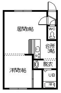 MAリベルティ【2階】の間取り