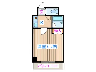 リエス原ノ町【4階】の間取り