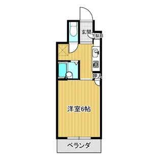 富士マンション【7階】の間取り