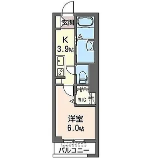 ファーストアヴェニュー【2階】の間取り