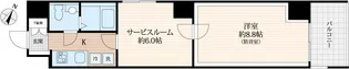レジディア横濱大通り公園【8階】の間取り