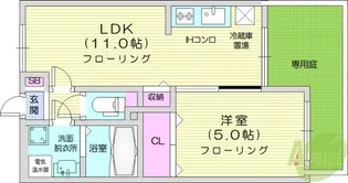 八乙女中央壱番館【1階】の間取り