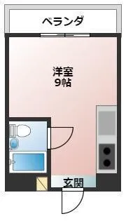 パル清水【1階】の間取り