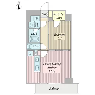プリマベーラ【1階】の間取り