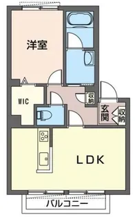 ノートル・メゾンII【2階】の間取り