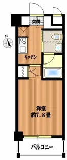 FORTIS大森【6階】の間取り